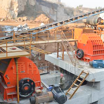 江西宜春時產500噸石灰石生產線 - 建筑垃圾破碎